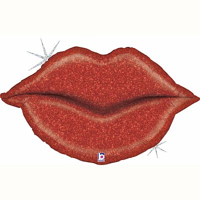 Fóliový balónek Lesklé Rty 99cm