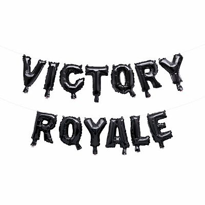 Nafukovací nápis Victory Royale Fortnite Original - 19 x 400 cm