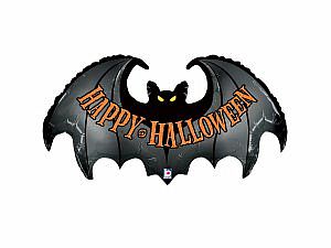Fóliový balónek Halloweenský Netopýr 107 cm