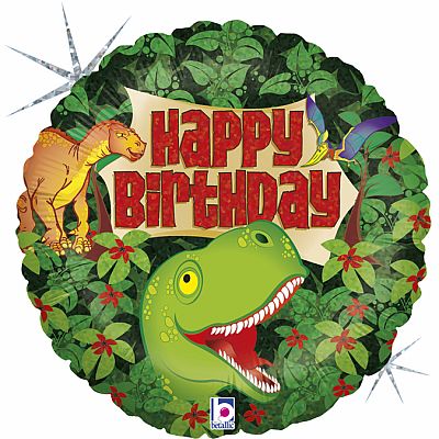 Fóliový balónek DINO HB Kruh 46cm