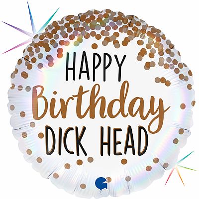 Fóliový balónek HB Dick Head 46cm