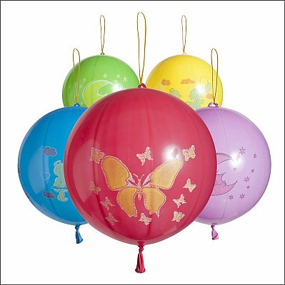 Balónek tvar punch ball potisk (50ks/bal)