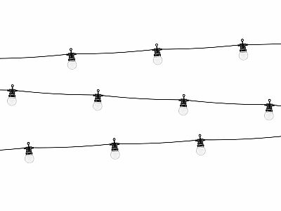 LED Festoon světýlka 5m