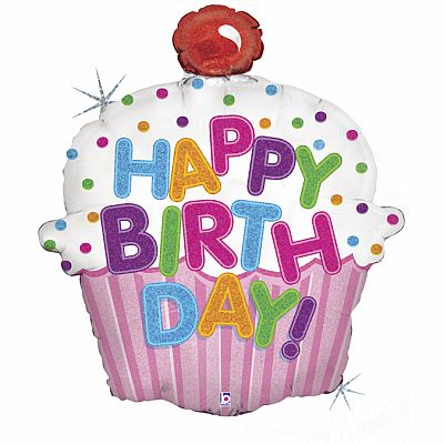 Fóliový balónek Cupcake HB 79cm