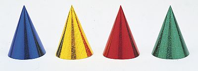 Prismatic čepičky - mix barev,8ks