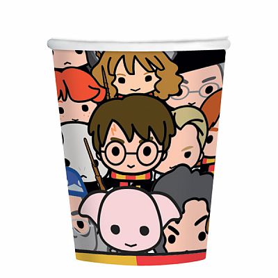 Papírové party kelímky Harry Potter Fun 250 ml