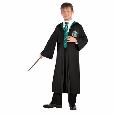 Dětský kostým Zmijozelský plášť- Harry Potter