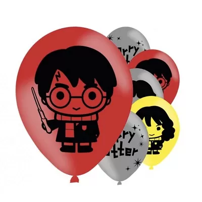 Latexové balonky - Harry Potter Fun 6 ks
