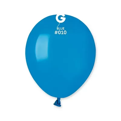 Balónek 13cm/5" #010 modrý 100ks