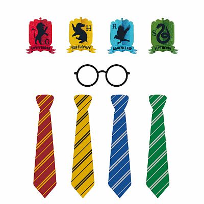 Rekvizity do fotokoutku Harry Potter - 24 ks