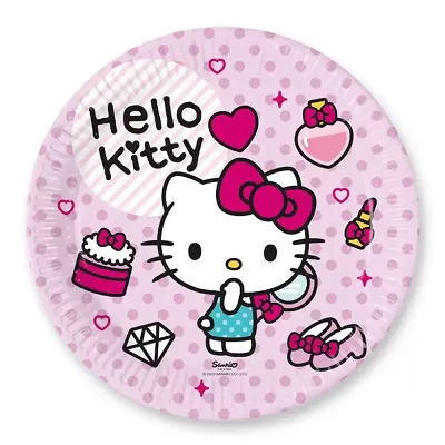 EKO Papírové talíře - Hello Kitty 23cm/8ks