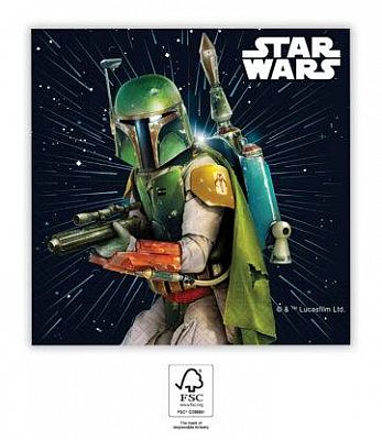 Ubrousky papírové EKO - STAR WARS - Galaxie 33x33 cm / 20 ks