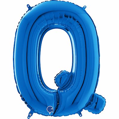Písmeno modré Q (66cm,26")
