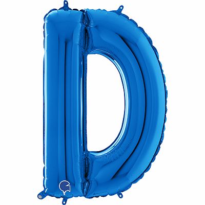 Písmeno modré D (66cm,26")
