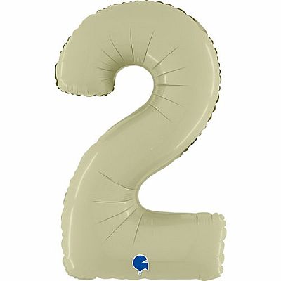 Číslice 2 olivová (66cm,26")