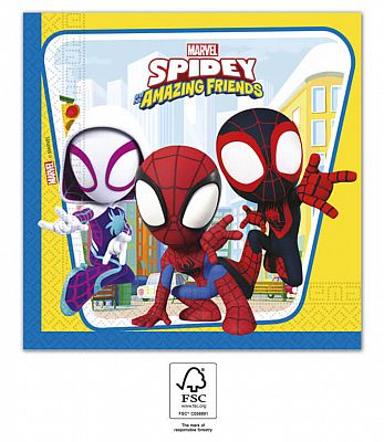 Papírové ubrousky ECO - Spidey