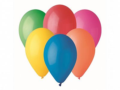 Pastelové balonky 23 cm - 6ks