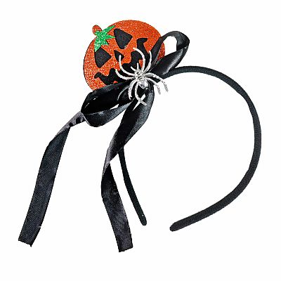 Halloween čelenka s dýní a pavoukem