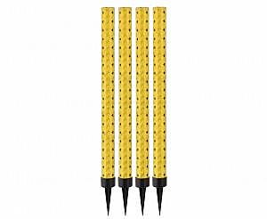 Dortové fontánky zlaté 25 cm - 4 ks