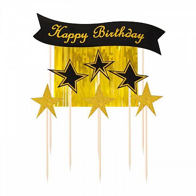 Zápich do dortu Happy Birthday - Hollywood