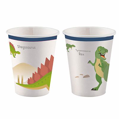 Papírové kelímky Happy Dino