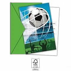 Pozvánky a obálky Fotbal