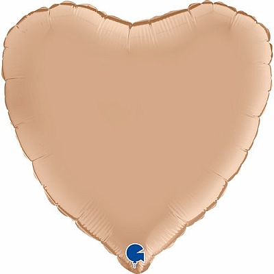 Foliový balonek srdce tělové 46 cm
