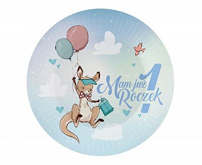 PL Papírové talíře - Mam już 1 roczek