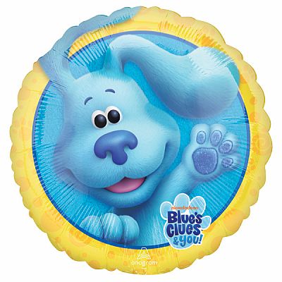 Foliový balonek Stopy Blue - Modříkovy Hádanky 43 cm