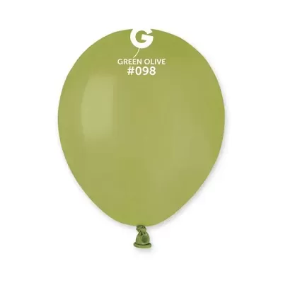 Balónek 13cm/5" #098 olivový 100ks