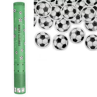 Konfety vystřelovací Fotbal 40 cm
