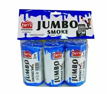 Dýmovnice - Jumbo Smoke modrá 3 ks