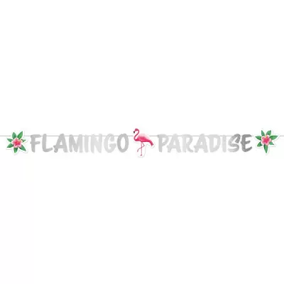 Banner Flamingo Paradise