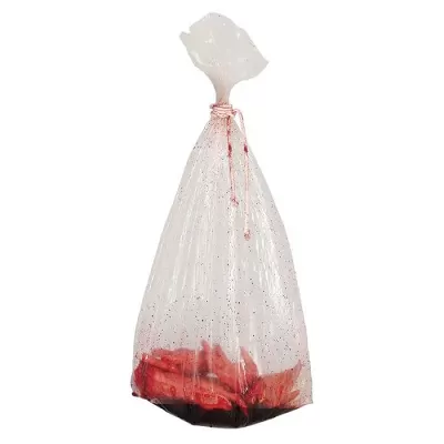 Halloweenský doplněk - pytel s krví 150 cm