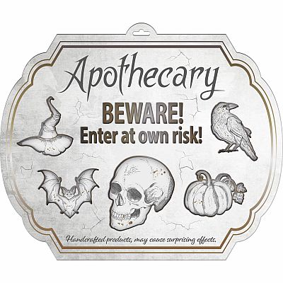 Závěsná dekorace cedule Classy Halloween 50 cm