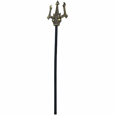 Čertovské vidle - trojzubec zlatý - 110 cm