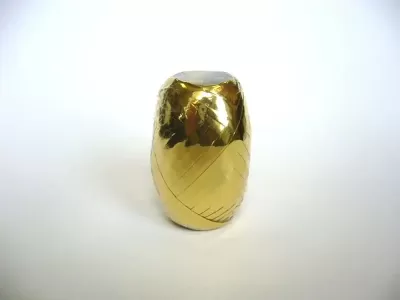 Vázací stuha 5mm x 20m metalická zlatá