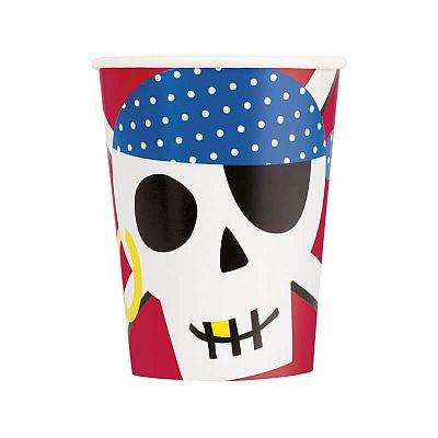 Papírové kelímky Ahoy! 8 ks