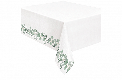 Plastový ubrus Eukalyptus 137 x 214 cm