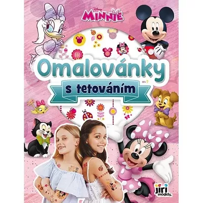 Omalovánky s tetováním Minnie
