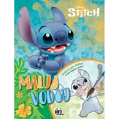 Maluj vodou - omalovánky Lilo a Stitch