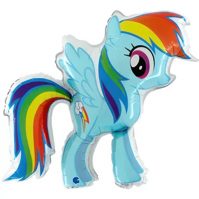 Foliový balonek My Little Pony Rainbow Dash 84 cm
