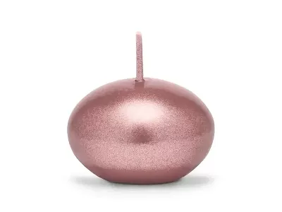 Svíčka plovoucí rose gold 4 cm