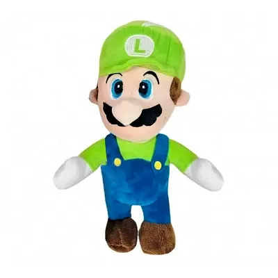 Plyšová hračka Super Mario - Luigi 30 cm