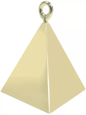 Pyramidové závaží Qualatex Zlaté