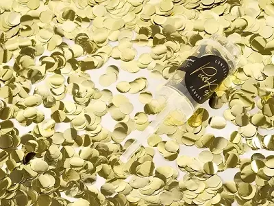 Konfety Push pop - zlaté