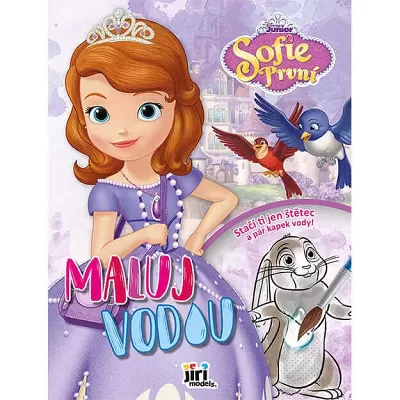 Maluj vodou - omalovánky Sofie První