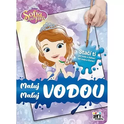 Maluj vodou - omalovánky malé Sofie První