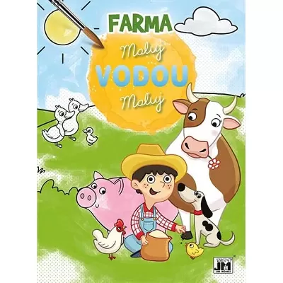 Maluj vodou - omalovánky malé Farma
