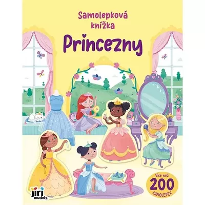 Samolepková knížka Princezny
